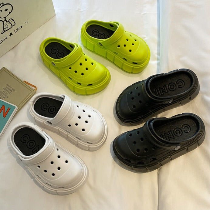 Crocs classicos con plataforma