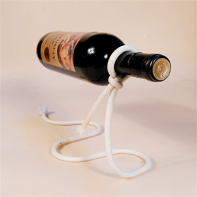 Soporte decorativo para botellas de vino