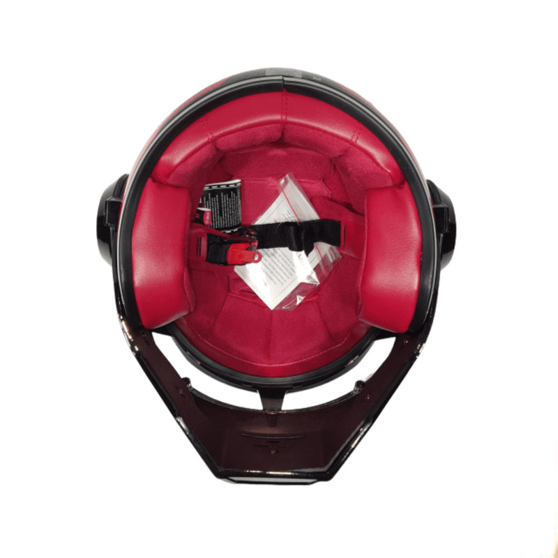 Casco de motocicleta Iron Man