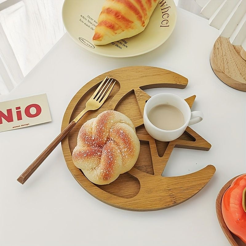 Plato de madera decorativo