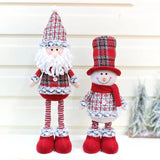 Gnomos navideños de Santa y Frosty pequeños