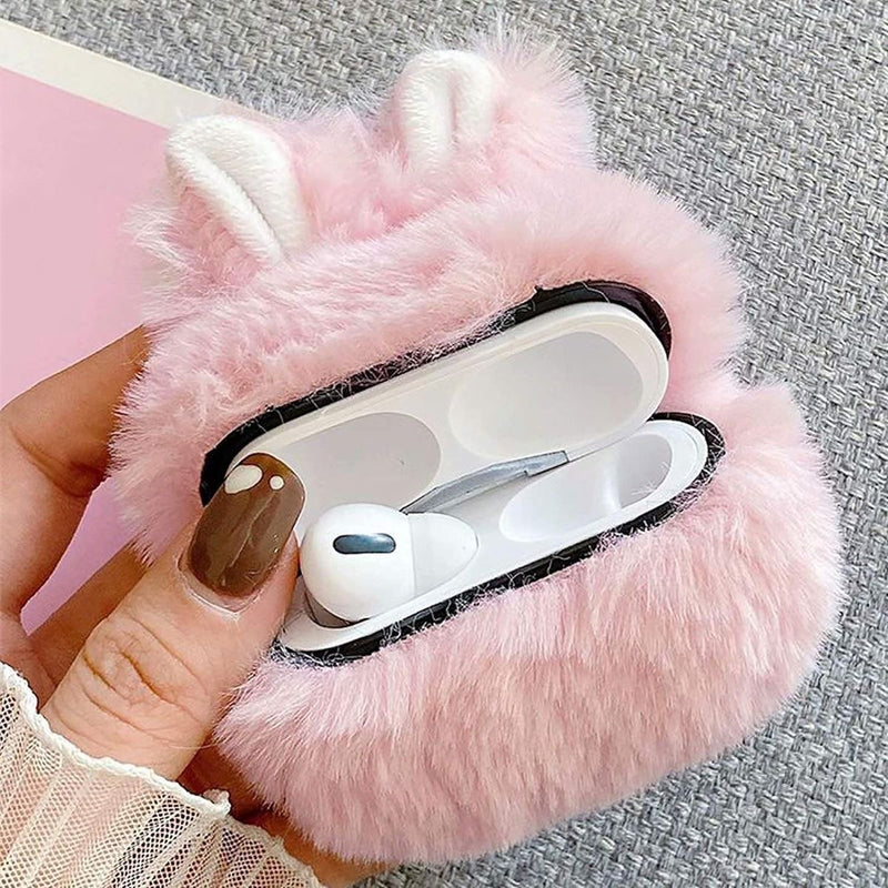 Funda de conejo para airpods