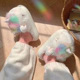 Pantuflas de unicornio