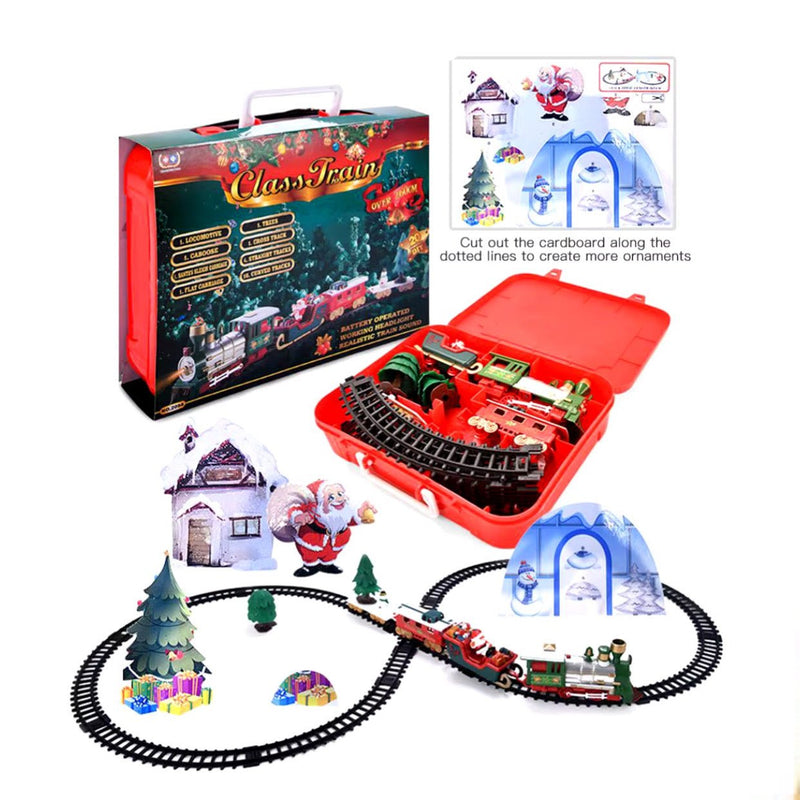 Tren decorativo de navidad