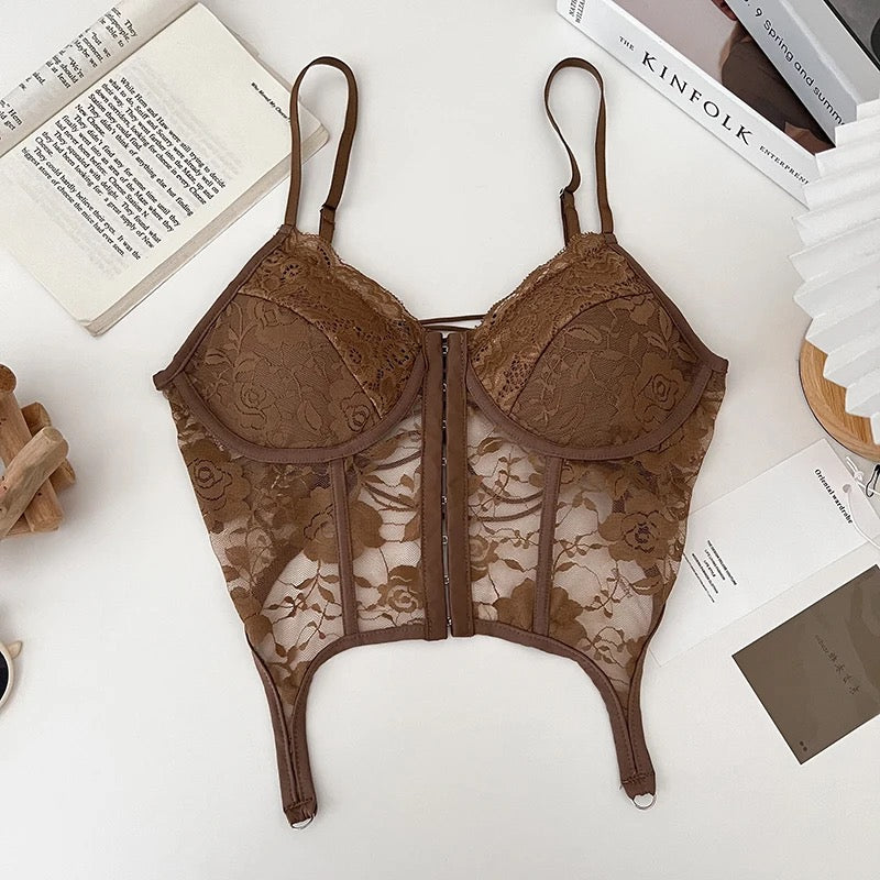 Bralette tipo corsé