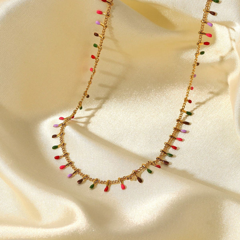 Choker multicolor