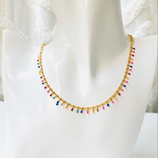 Choker multicolor