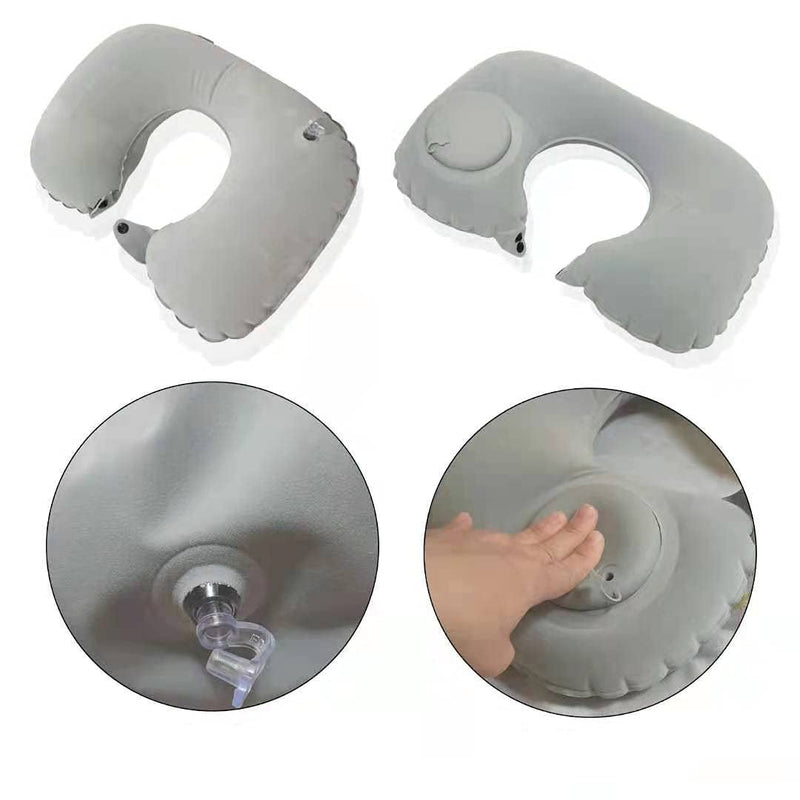 Almohada para cuello inflable