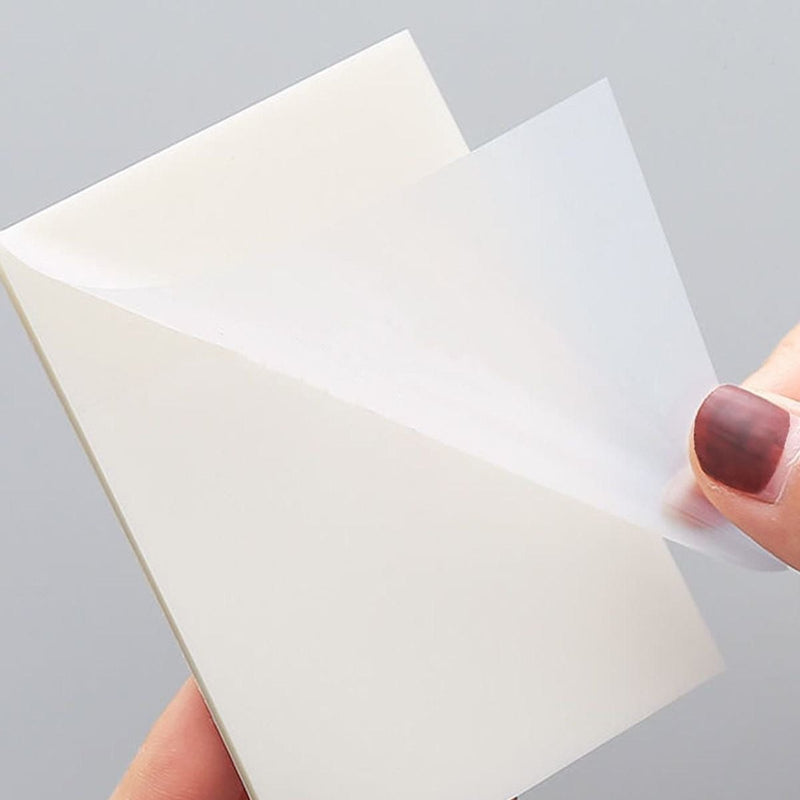 Post-it rectangular transparente