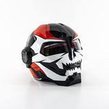 Casco de motocicleta Iron Man