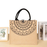 Bolso de mano con diseño mandalas