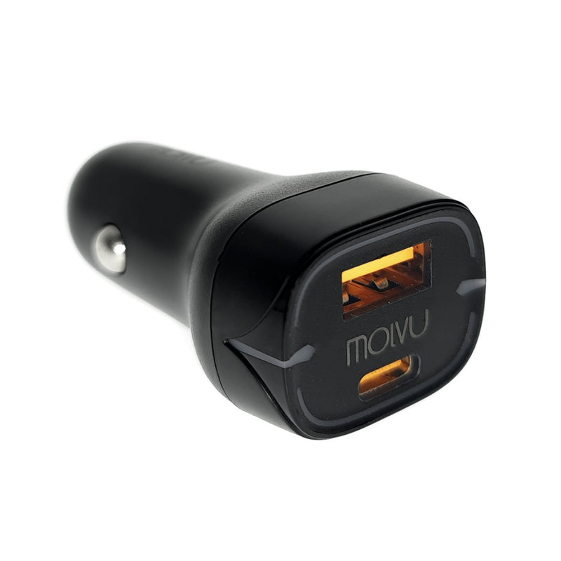 Cargador boost2 para auto dual USB Y USB-C by MOLVU