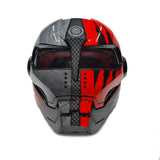 Casco de motocicleta Iron Man