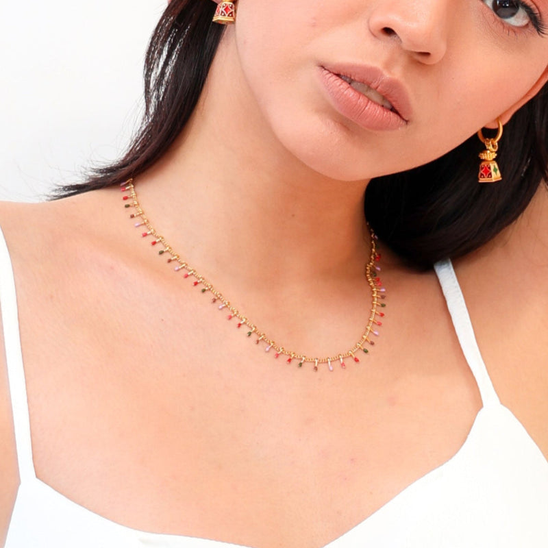 Choker multicolor