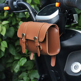 Bolso de cuero de motocicleta