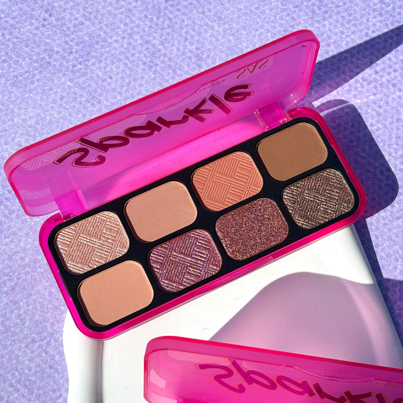 Paletas de sombras sparkle de SAS