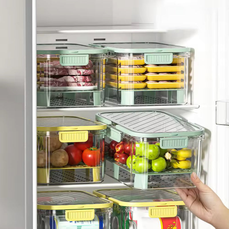 Caja de almacenamiento para refrigerar alimentos