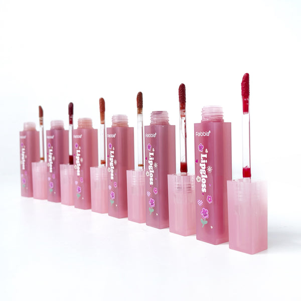 Docena surtida de lip Gloss Febble