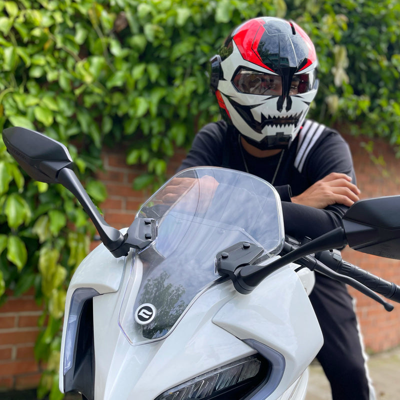 Casco de motocicleta Iron Man