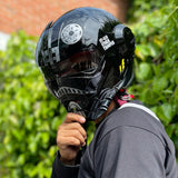 Casco de motocicleta de Transformers