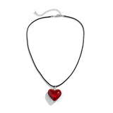 Collar con dije de corazón