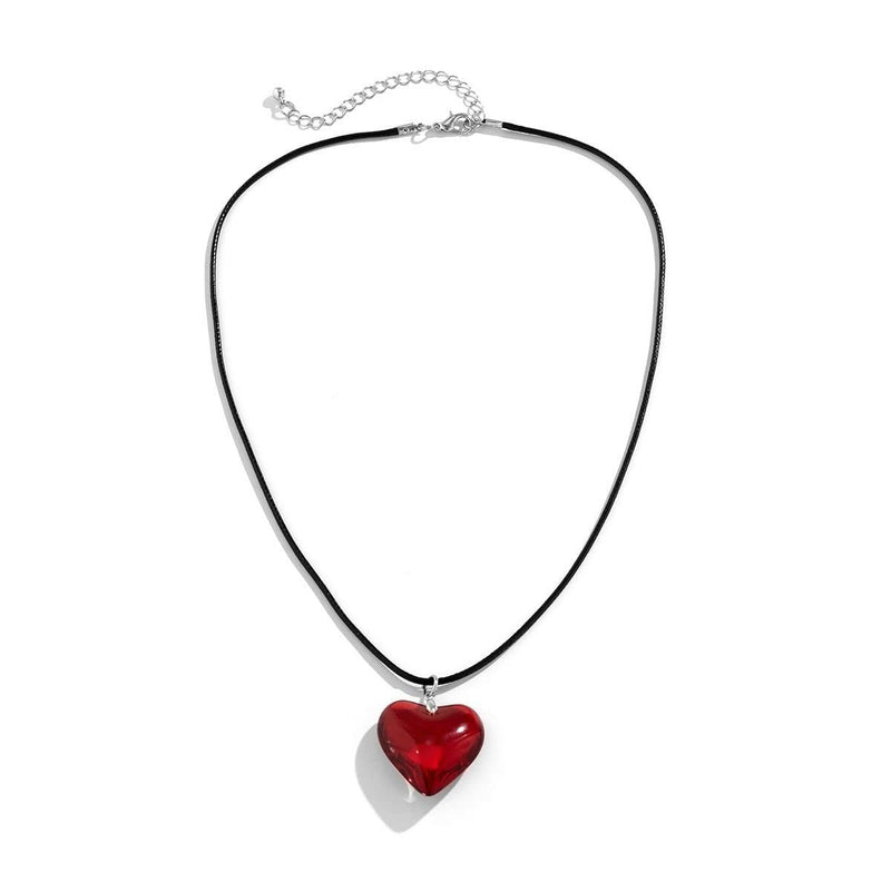 Collar con dije de corazón