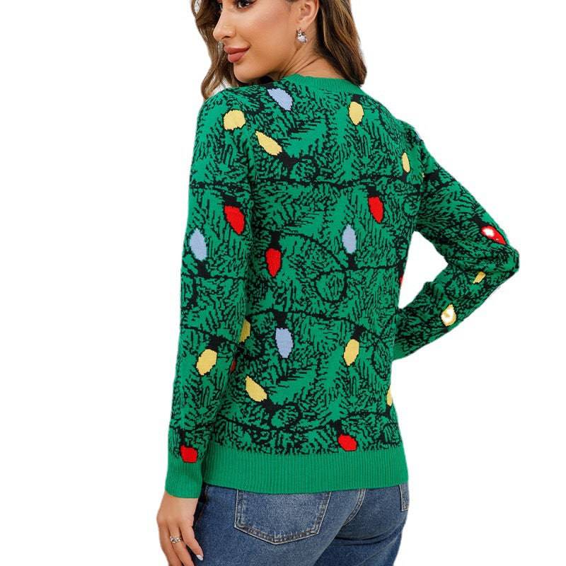 Ugly sweater de luces navideñas