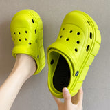 Crocs classicos con plataforma